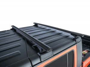 Jeep Gladiator Roof Rack - Rhino-Rack - Vortex 2 Bar Backbone w/RCL Legs - Black - `20-`25 Jeep Gladiator Roof Rack - Rhino-Rack - Vortex 2 Bar Backbone w/RCL Legs - Black - `20-`25